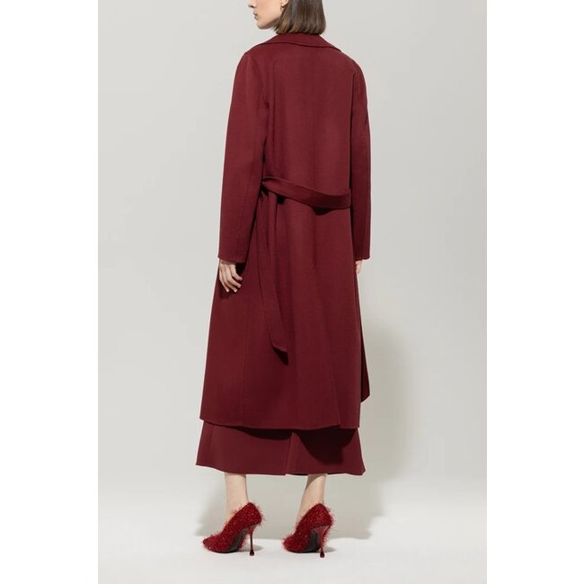 Luisa Cerano Double-face coat with belt