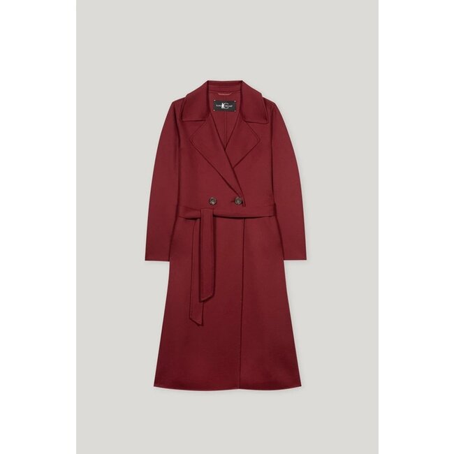 Luisa Cerano Double-face coat with belt