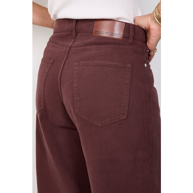 Coco Y Maria Otilia jeans denim brown