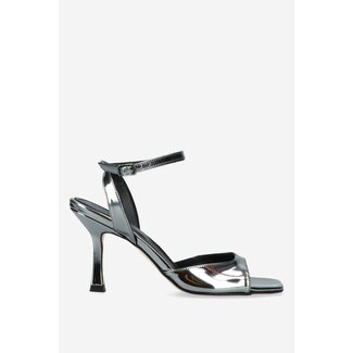 Rotue Rotue Dial Drunk metallic heeled sandals specchio