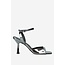 Rotue Rotue Dial Drunk metallic heeled sandals specchio