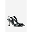 Rotue Dial Drunk metallic heeled sandals specchio