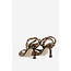 Rotue Dial Drunk pony hair heeled sandals