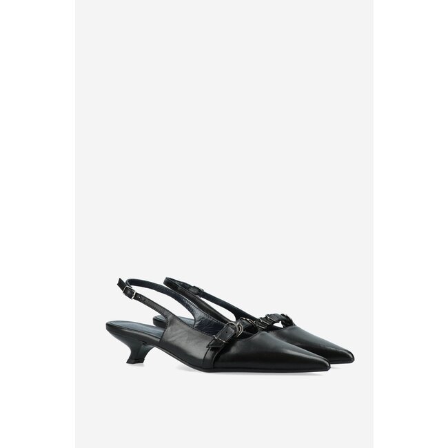 Rotue Ghosting leather slingbacks