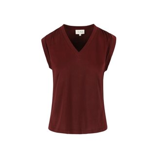 RAE Antwerp RAE Antwerp Nazan shirt in burgundy