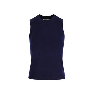 RAE Antwerp RAE Antwerp Sylvie wool top in darknavy