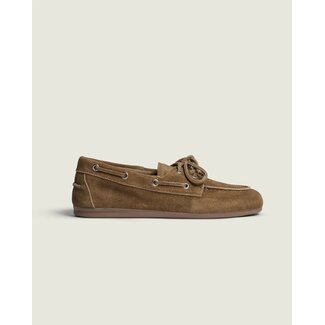 Posa Posa Boat Loafer Brushed - Suede | Desert tan