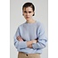 POMANDÈRE Crew neck in mohair sky blue