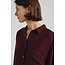 POMANDÈRE Blouse in plum met borstzakje