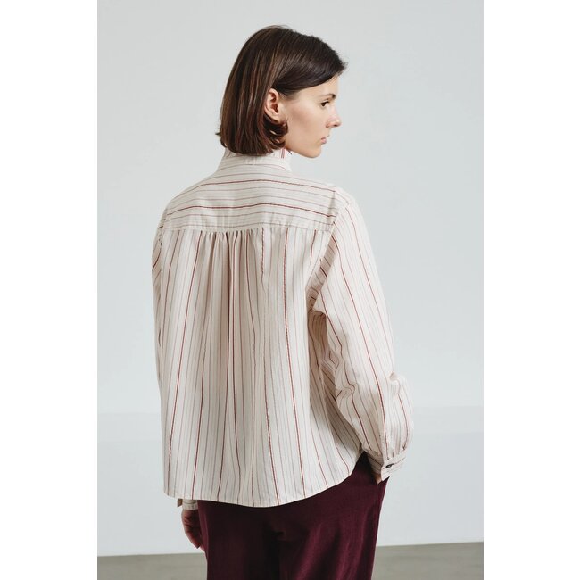 POMANDÈRE Striped feminine blouse