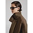 POMANDÈRE Felted wool cloth peacoat