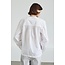 POMANDÈRE Poplin shirt with V-neck