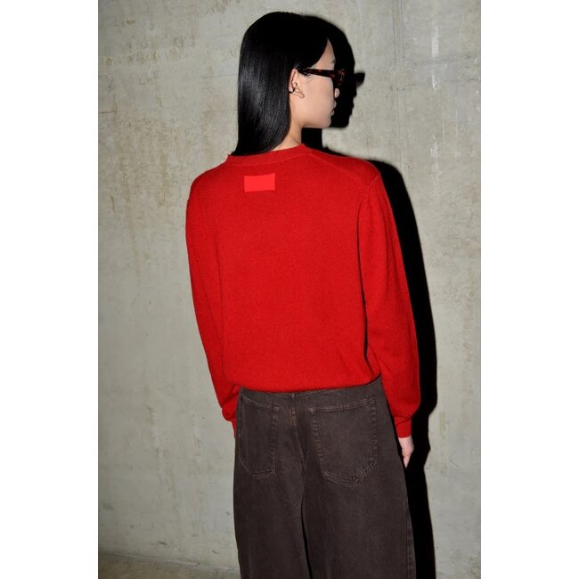 COLLECTORS club Keanu sweater Pomegranate Red