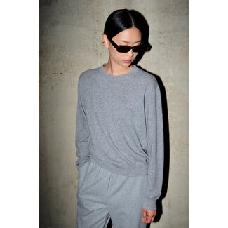 COLLECTORS club COLLECTORS club Keanu sweater Stone Grey