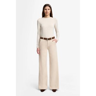 7 For All Mankind 7 For All Mankind Lotta Trousers Creme With Carpenter Details