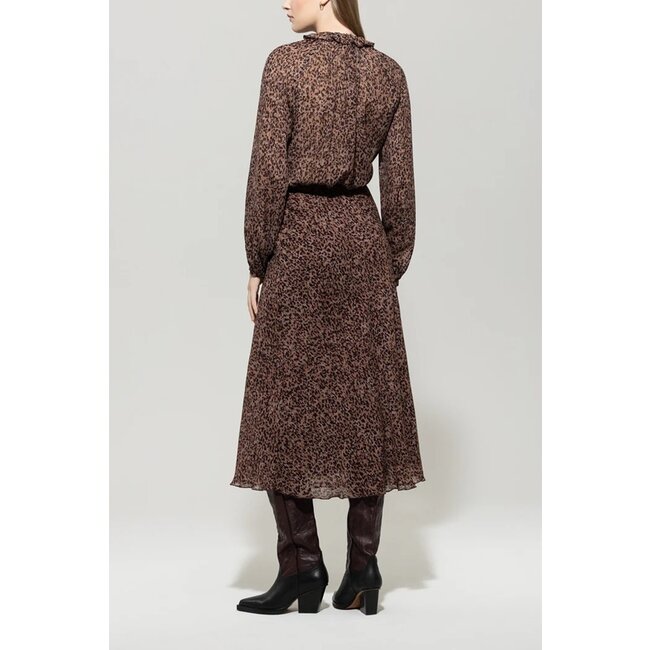 Luisa Cerano Blouse with animal print