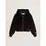 Golden Goose Zip up hoodie crop bomber double chenille