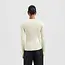 Olaf Tie detail knit top in off white