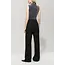 Wideleg-Pant in zwart