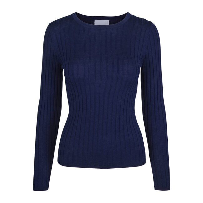 One And Other Henny sweater navy blue