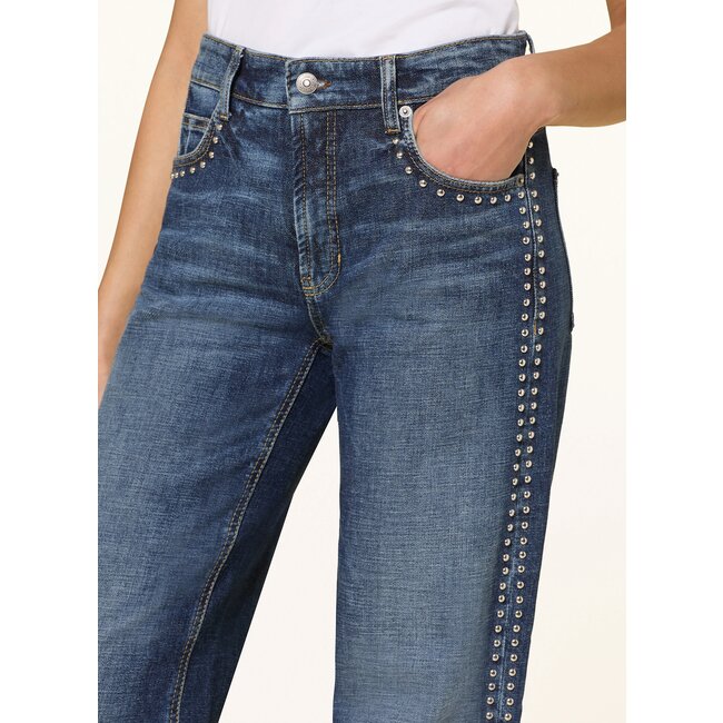 Cambio Jeans Aimee Signature Blue Denim Dark Cross