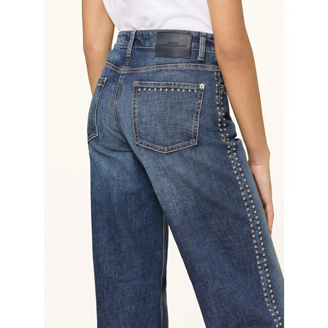 Cambio Jeans Aimee Signature Blue Denim Dark Cross