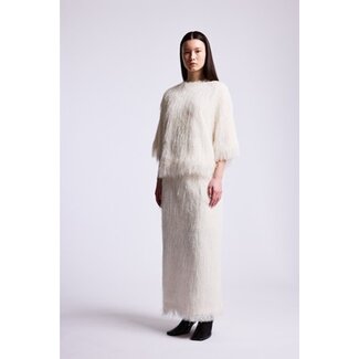 One And Other One And Other Leonora top winter white