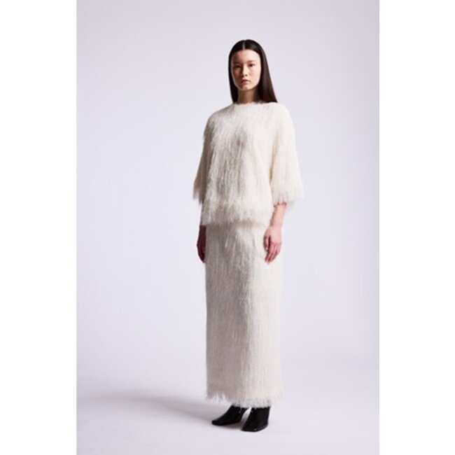 One And Other Leonora top winter white
