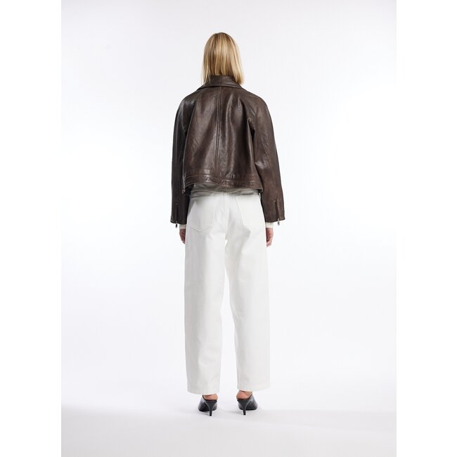 One And Other Triana Leather Jacket