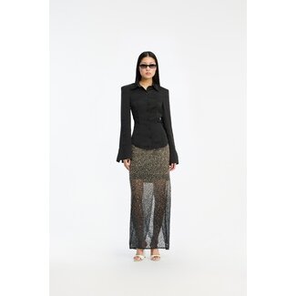 Rotate Rotate Beaded Maxi skirt