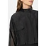 Luisa Cerano Overshirt blouse with stand-up collar