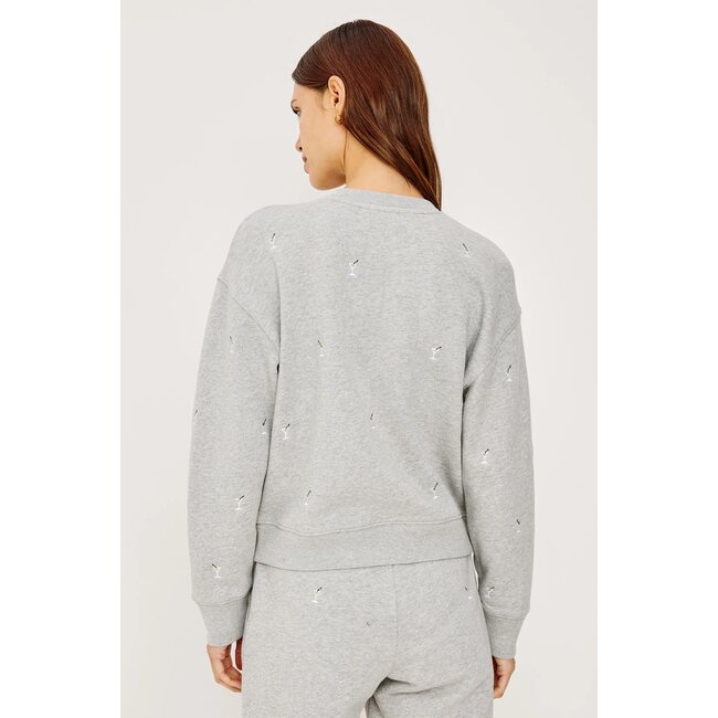 Ramona Sweater Heather Grey Martini