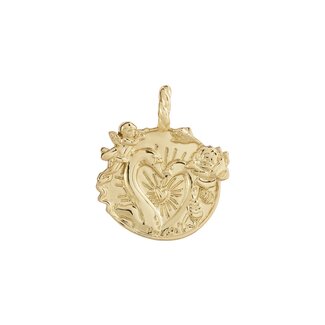 Anna + Nina Anna + Nina Memorable Love Charm Gold Plated