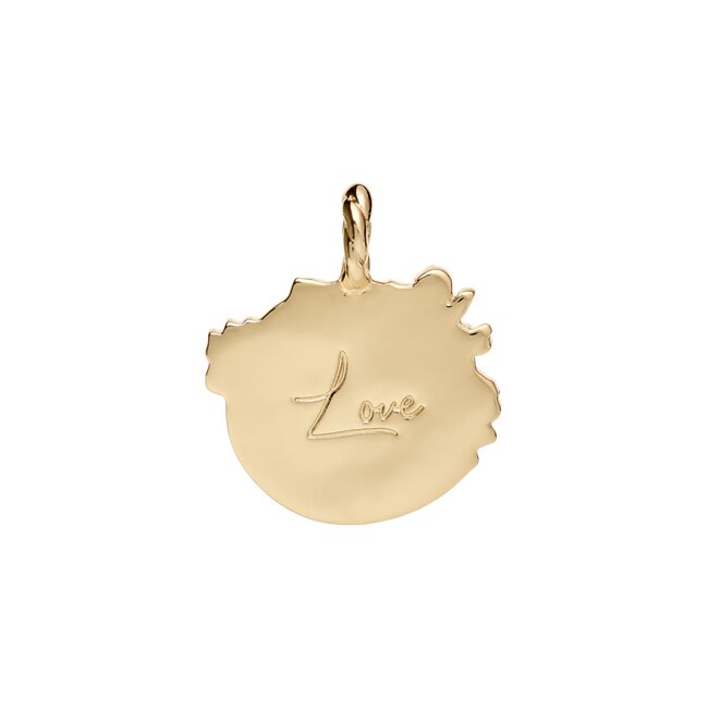 Anna + Nina Memorable Love Charm Gold Plated