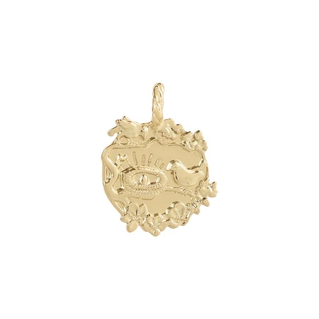 Anna + Nina Memorable Birth Charm Gold Plated