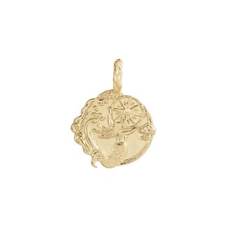 Anna + Nina Anna + Nina Memorable Adventure Charm Gold Plated