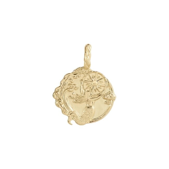 Anna + Nina Memorable Adventure Charm Gold Plated