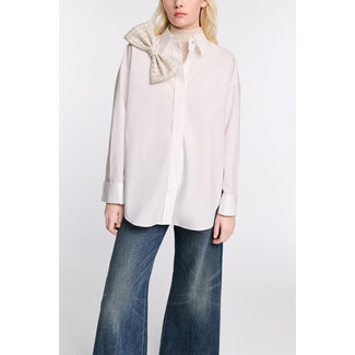 Dorothee Schumacher Dorothee Schumacher Poplin power blouse white pearl