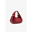 GANNI Hobo Mini Grained Red Dahlia