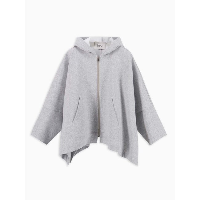 8PM Santorini Cardigan light grey