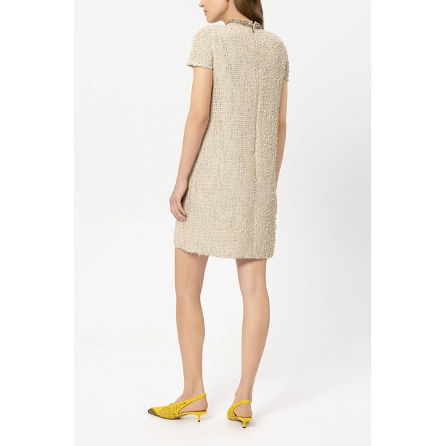 Luisa Cerano Tweed-Shiftdress