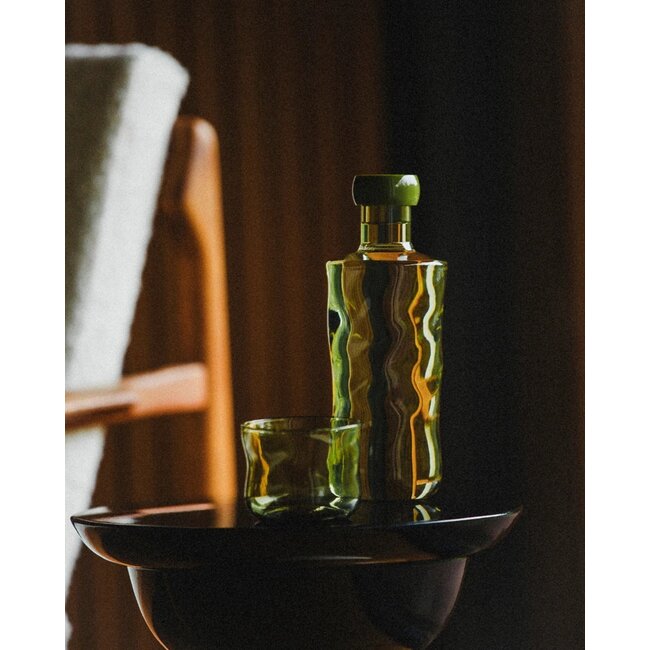 PAVEAU Swirl Bottle Medium - 0.75 L - Moss