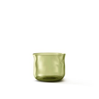 Paveau PAVEAU Swirl Small Tumbler Glasses - Moss - Set of 2 pieces
