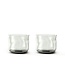 PAVEAU Swirl Small Tumbler Glasses - Mist - Set of 2 pieces