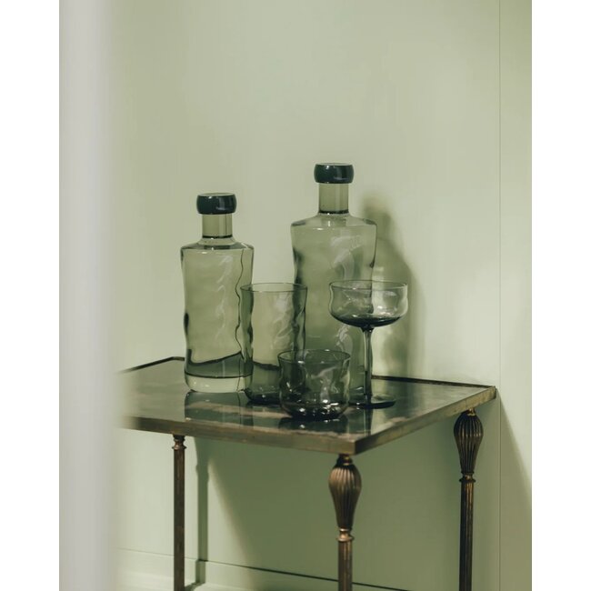 PAVEAU Swirl Small Tumbler Glasses - Mist - Set of 2 pieces