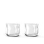 PAVEAU Swirl Small Tumbler Glasses - Wave - Set of 2 pieces