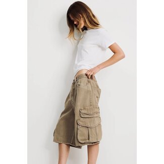 DENIMIST DENIMIST Kelby cargo short worn khaki