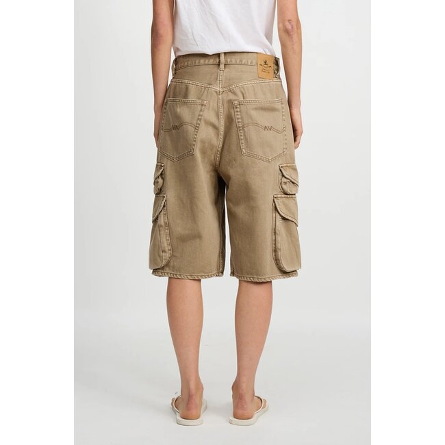 DENIMIST Kelby cargo short worn khaki
