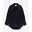 DENIMIST DENIMIST Button front shirt navy crinkle