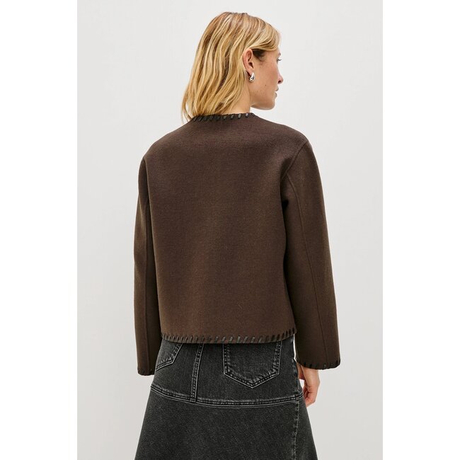 Rails Melanie jackje in dark brown